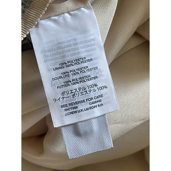 NWT J Crew Sequin Pencil Silver‎ Skirt - Picture 10 of 12